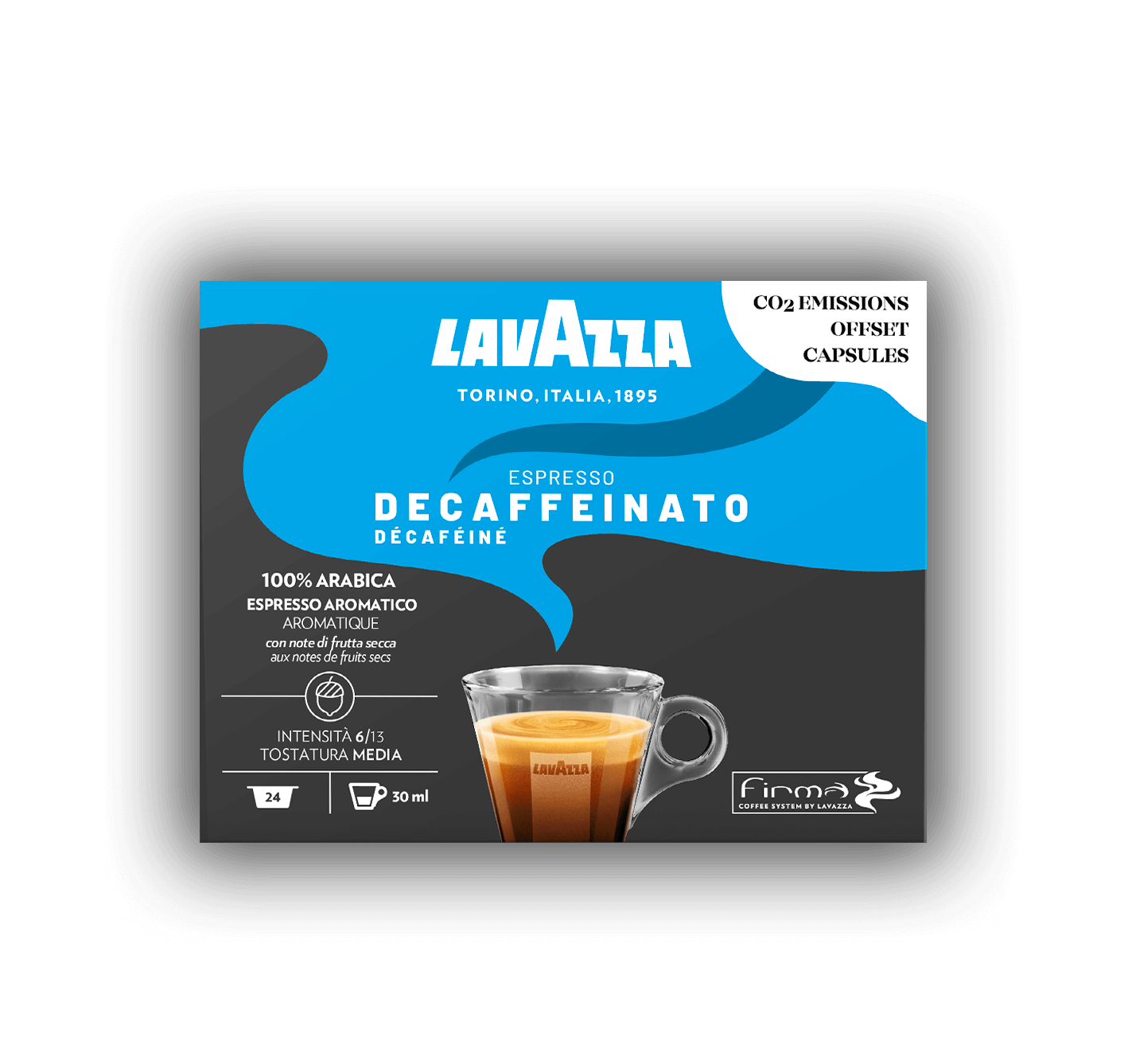 Decaffeinated Espresso Lavazza Coffee Capsules