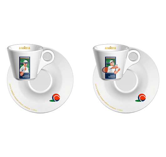 Espresso set Jannik Sinner - Gold edition Grass